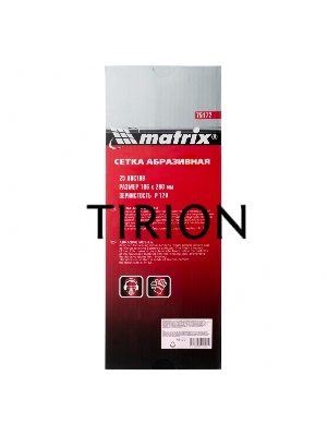 Сетка абразивная, P 120, 106 х 280 мм, 25 шт. Matrix