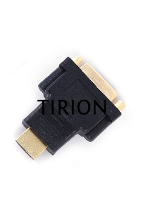 Переходник Gembird Переходник HDMI-DVI 19M/25F, золотые разъемы, пакет(A-HDMI-DVI-3)