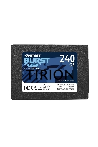 Накопитель SSD Patriot Burst Elite, 240GB, SATA, 2.5