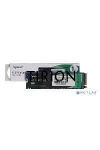 Накопитель SSD Apacer AS2280P4U, 1Tb, M.2 2280, PCIe 3.0 x4, NVMe, R/W 3500/3000