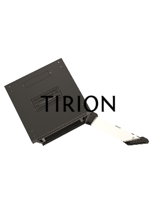 Шкаф настенный Hyperline TWB-1866-GP-RAL9004 19-дюймовый (19