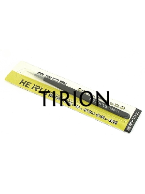 Пинцет HETOOLS ESD-11 прямой, чёрный 140мм