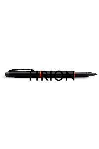 Ручка роллер Parker IM Vibrant Rings T315 (CW2172945) Flame Orange PVD F черн. черн. подар.кор.