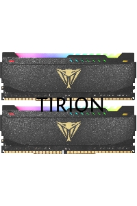 Оперативная память Patriot Viper Steel, DDR4, 64GB (2x32GB), 3600MHz, CL20, с радиатором, RGB, черный