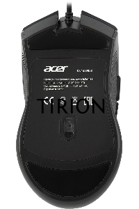 Мышь проводная Acer OMW131 черный, 6400 dpi, USB, кнопки - 7