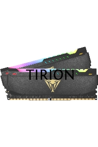 Оперативная память Patriot Viper Steel, DDR4, 64GB (2x32GB), 3600MHz, CL20, с радиатором, RGB, черный