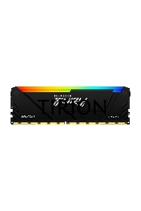 Оперативная память Kingston Fury Beast, DDR4, 16GB (1x16GB), 3200MHz, CL16, с радиатором, RGB, чёрный