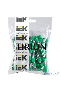 Наконечник-гильза изол. Е1612 (уп.100шт) ИЭК UGN10-016-08-12