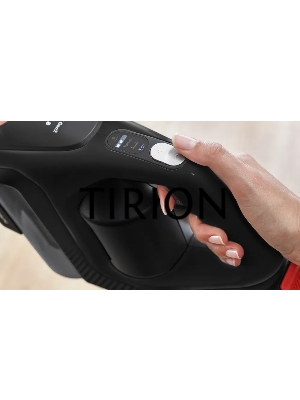 Пылесос вертикальный Bosch BCS8214PRQ, черный, питание от аккумулятора, 500 Вт, уборка сухая, пылесборник 0.4 л, работа от АКБ max 65 мин.