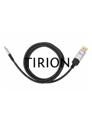 Кабель-адаптер VCOM USB 3.1 Type-Cm --> DP(m) 8K@60Hz, 1.8m , Alumi Shell,