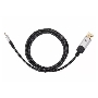 Кабель-адаптер VCOM USB 3.1 Type-Cm --> DP(m) 8K@60Hz, 1.8m , Alumi Shell,