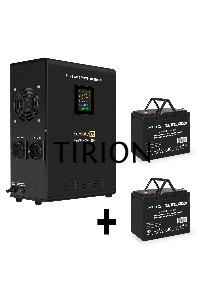 Комплект ИБП EX295998RUS + батарея 75Aч EX282983RUS 2шт (инвертор, синус, для котла, настенный) ExeGate FineSine SX-1500.LCD.AVR.2SH <1500VA/1050W, чистая синусоида, цветной LCD-дисплей, AVR, 2*Schuko, линейно-интерактивный, крепление настенное/универсаль