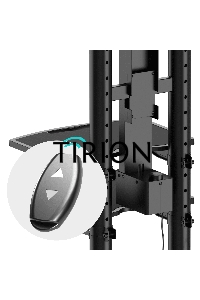 Подставка для телевизора Onkron TS1881 Elift черный 50