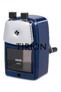 Точилка для карандашей механическая Deli 71156BLUE 1 отверстие металл синий