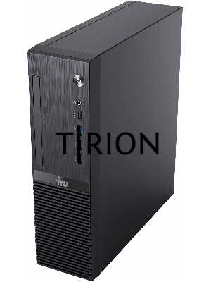 Компьютер  IRU 310SC SFF i5 12400 (2.5) 8Gb SSD256Gb UHDG 730 Windows 11 Professional GbitEth 200W черный (1969067)