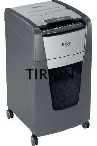 Шредер Rexel Optimum AutoFeed 300X черный с автоподачей (секр.P-4)/фрагменты/300лист./60лтр./скрепки/скобы/пл.карты