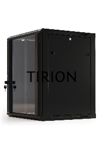 Шкаф настенный Hyperline TWB-1245-GP-RAL9004 19-дюймовый (19
