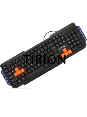 Клавиатура CROWN CMK-483 проводная, USB, черный