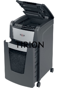 Шредер Rexel Optimum AutoFeed 300X черный с автоподачей (секр.P-4)/фрагменты/300лист./60лтр./скрепки/скобы/пл.карты