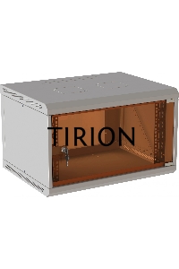 Шкаф коммутационный Suprlan (05-1060) настенный 6U 600x350мм пер.дв.стекл направл.под закл.гайки 70кг RAL 7035 285мм 13.3кг 360мм