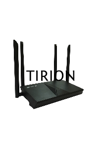 Двухдиапазонный Wi-Fi 6 маршрутизатор AX1800, 1x1000Base-T WAN, 3x1000Base-T LAN, 4 внешние антенны 5 dBi