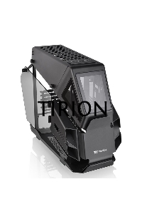 Корпус без блока питания Thermaltake AH T200/Black/Win/SPCC/5mm Tempered Glass*2