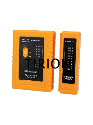 Тестер кабеля RJ-45+RJ-11 468 PROconnect