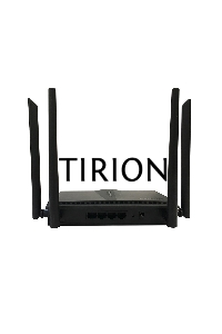 Двухдиапазонный Wi-Fi 6 маршрутизатор AX1800, 1x1000Base-T WAN, 3x1000Base-T LAN, 4 внешние антенны 5 dBi