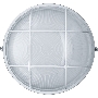Светильник ЛОН 94 807 NBL-R2-100-E27/WH 1х100Вт E27 IP54 (аналог НПБ 1102 бел. круг с решеткой 100Вт) Navigator 94807