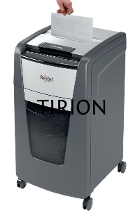 Шредер Rexel Optimum AutoFeed 300X черный с автоподачей (секр.P-4)/фрагменты/300лист./60лтр./скрепки/скобы/пл.карты