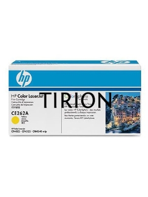 Картридж лазерный HP CE262A желтый для CLJ CP4025/CP4525 11000стр.