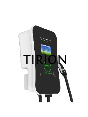 Зарядная станция S'OK Green Energy M3W Series Wallbox EV Charger SM3W10732542-5wf, 1-phase,  7kw (32a/ 220v), ocpp 1.6j, rfid, wifi, lan, ip54, кабель 5м