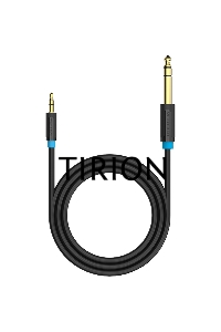 Кабель Vention аудио Jack 6,5 mm M/ 3,5 M - 5 м
