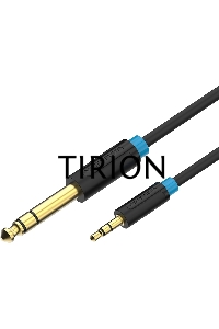 Кабель Vention аудио Jack 6,5 mm M/ 3,5 M - 5 м