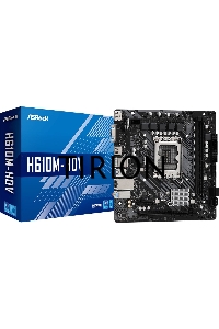 Материнская плата ASRock H610M-HDV, LGA 1700, Intel H610, 2xDDR4, 4xSATA, 1xPCIe 4.0 x16, 1xPCIe x1, 1xHDMI, 1xDP, 1xVGA, 1x 1Gb LAN, 2xUSB-A 3.2 Gen 1, 4xUSB-A 2.0, 3x3.5 мм, 7.1, mATX
