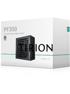 Блок питания Deepcool / GamerStorm PF350, 350Вт, 80 PLUS WHITE, 120мм, черный