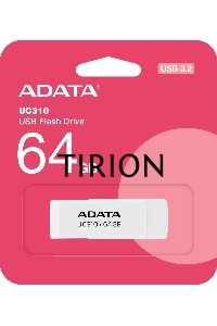 Флеш диск ADATA USB3 64GB WHITE UC310-64G-RWH