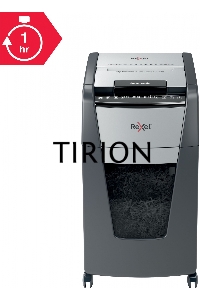 Шредер Rexel Optimum AutoFeed 300X черный с автоподачей (секр.P-4)/фрагменты/300лист./60лтр./скрепки/скобы/пл.карты