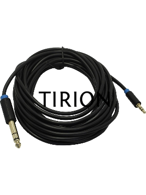 Кабель Vention аудио Jack 6,5 mm M/ 3,5 M - 5 м