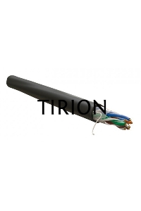 Кабель информационный WRline WR-UTP-4P-C5E-PE-BK кат.5E U/UTP 4X2X24AWG PE внешний 305м черный