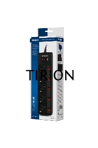 Сетевой фильтр Sven SF-05PL 3,0 м (5 розеток) черный 