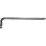 Ключ KRAFTOOL 27439-60  INDUSTRIE имбусовый, длинный, Cr-Mo, хромосатинированное покрытие, TX 60