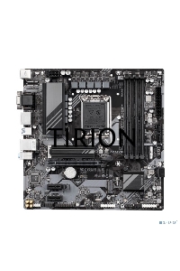 Материнская плата Gigabyte B760M DS3H, LGA 1700, Intel B760, 4xDDR5, 4xSATA, 2xM.2, 1xPCIe 4.0 x16, 2xPCIe x1, 1xHDMI, 1xVGA, 2xDP, 1x 2.5Gb LAN, 3xUSB-A 3.2 Gen 1, 1xUSB-C 3.2 Gen 2, 2xUSB-A 2.0, 3x3.5 мм, 7.1, mATX