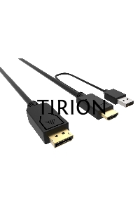 Кабель аудио-видео Buro HDMI (m)/DisplayPort (m) 3м. Позолоченные контакты черный (HDMI-DP-3M)