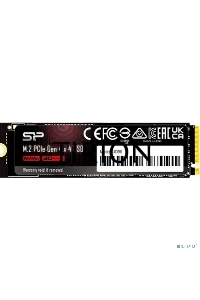 Накопитель SSD Silicon Power PCI-E 4.0 x4 500Gb SP500GBP44UD9005 M-Series UD90 M.2 2280