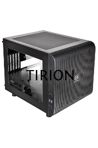 Компьютерный корпус Thermaltake Case Tt Core V21 CA-1D5-00S1WN-00  mATX/ win/ black/ USB3.0/ no PSU