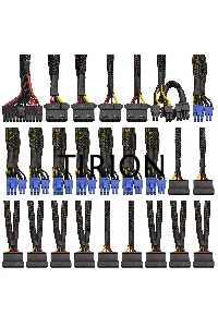 Серверный блок питания  1100W ExeGate EX292215RUS ServerPRO-1100RADS (ATX, for 3U+ cases, КПД 82% (80 PLUS), 14cm fan, 24pin, 2(4+4)pin, 6xPCIe, 8xSATA, 4xIDE, Cable Management, black)