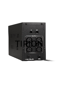 Источник бесперебойного питания ExeGate SpecialPro Smart LLB-1000.LCD.AVR.C13.RJ <1000VA/650W, LCD, AVR, 6*IEC-C13, RJ45/11, Black>