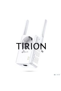 Сетевой адаптер TP-Link SOHO TL-WA860RE 300Mbps Wireless N Wall Plugged Range Extender with AC Passthrough, QCA(Atheros), 2T2R, 2.4GHz, 802.11b/g/n, 1 10/100Mbps LAN port, Range Extender button, Range Extender mode, suppo поставляется без кабеля RJ-45