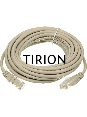 Патч-корд Lanmaster UTP RJ-45 (m)-RJ-45 (m) cat5E 5м серый 